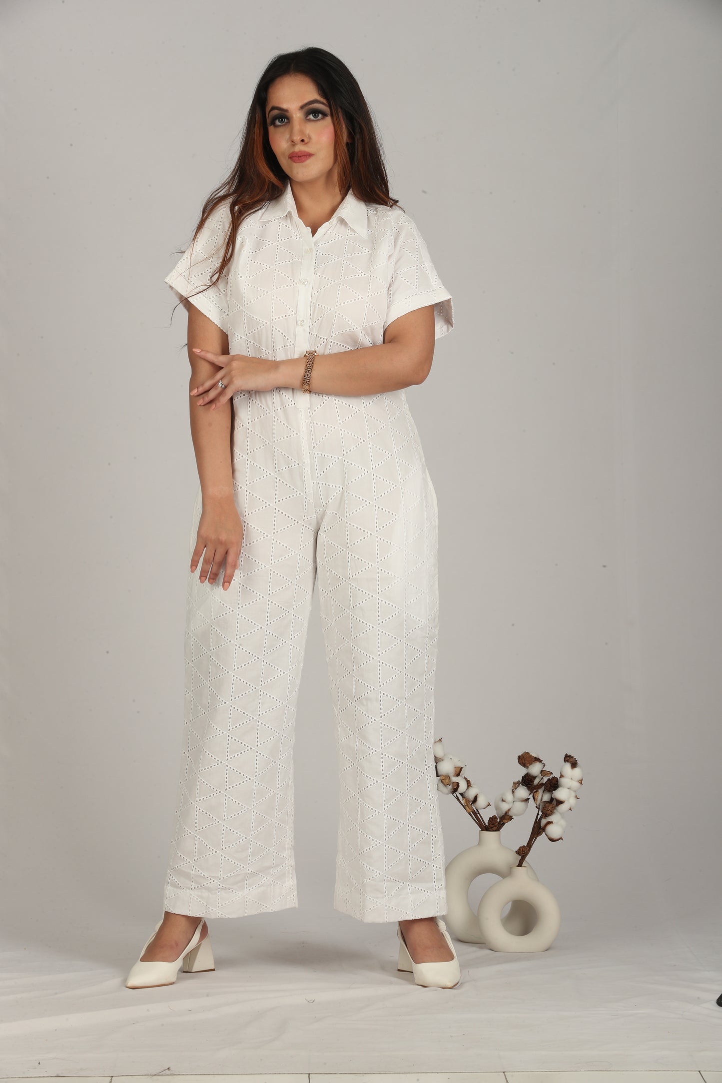 Wide-Leg Jumpsuit